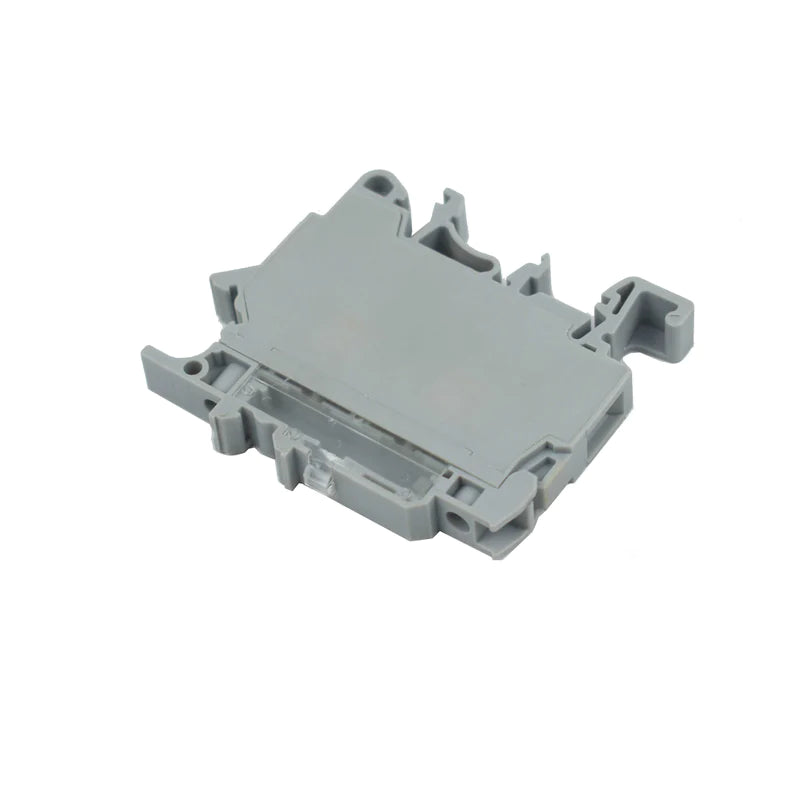 Connectwell CF4UL110-240V 4sq mm Ø5X20mm Fuse Screw Clamp Terminal 1000V 6.3A with LED