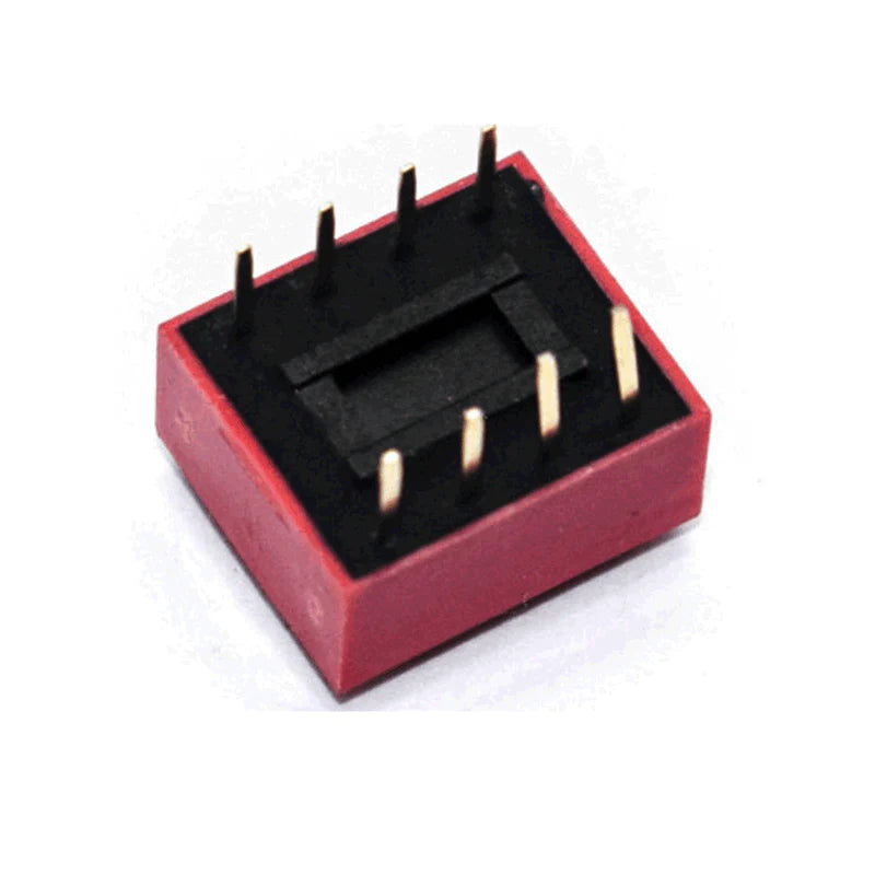 4 Way DIP Switch SPST - 2.54mm Pitch (Pack of 10)