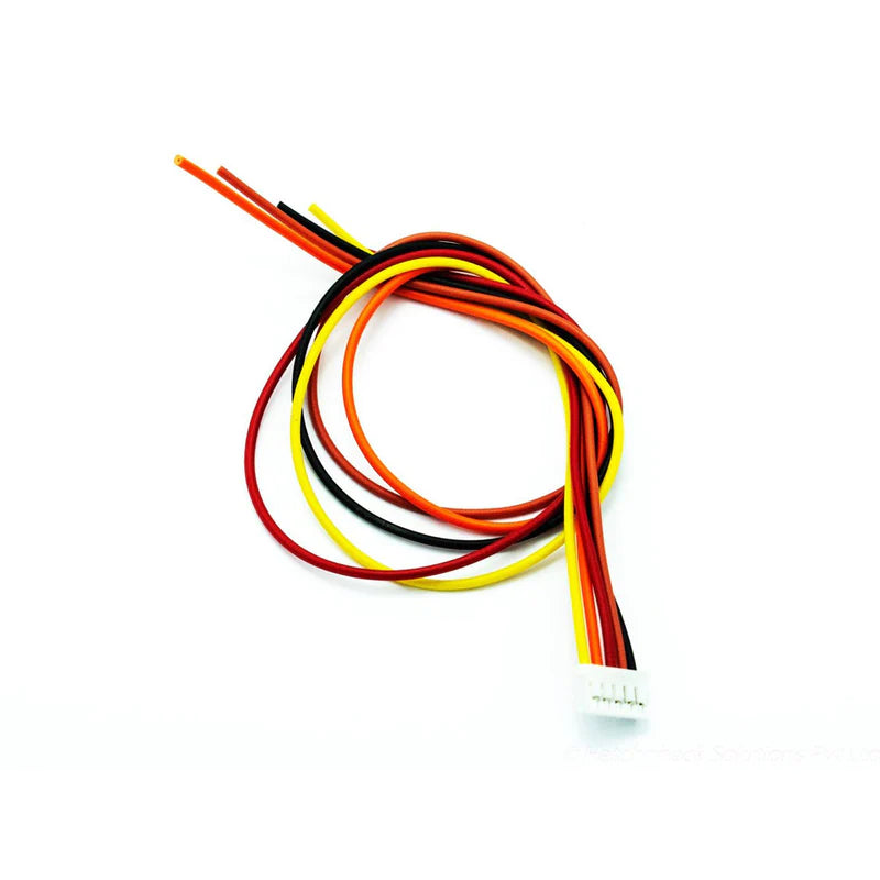 5 Pin JST Cable Connector Female - 2mm Pitch (Pack of 100)