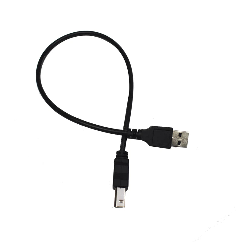 USB Type A to Type B (Male to Male) Arduino UNO/Mega Cable 30cm (Black)