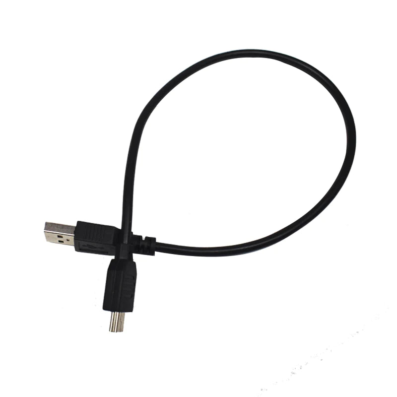 14/0.122mm Coil Cord-2 Core Flat (2 meter retractable) Black