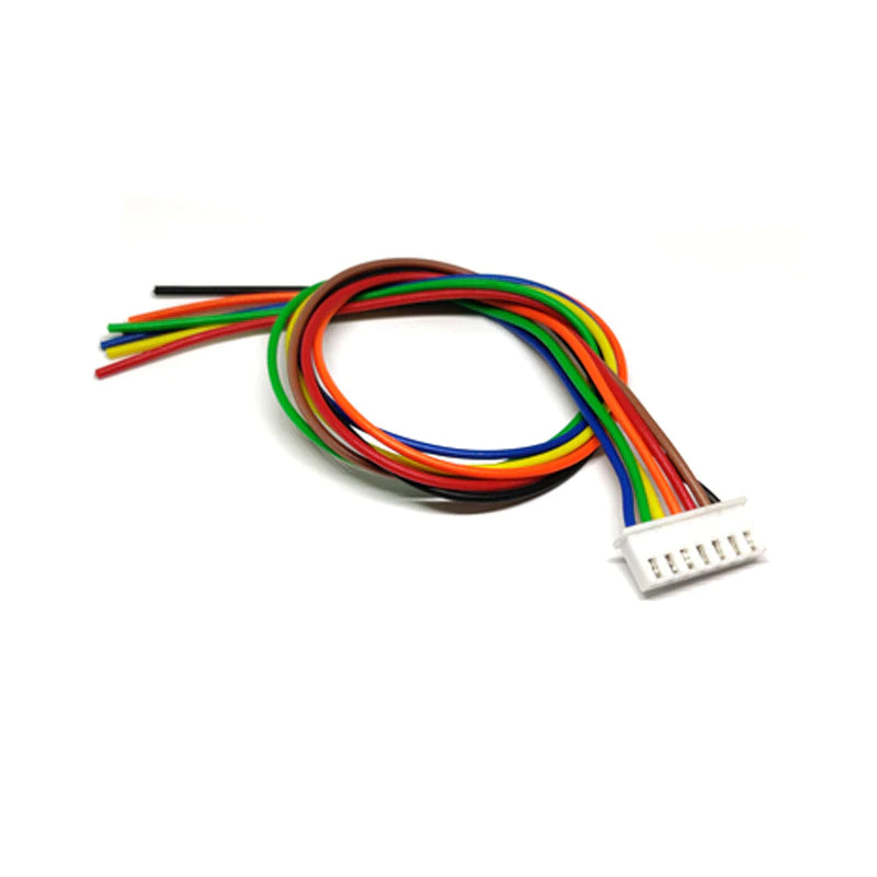 7 Pin JST Cable Connector Female - 2.54mm Pitch (Pack of 20)