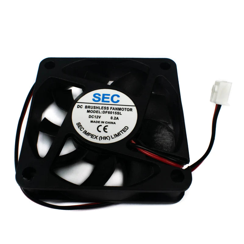 Electronic|Electronic component|12V 6015 High-Speed Brushless DC Cooling Fan|DC Cooling Fan|Cooling Fa|12V 6015 DC Cooling Fan|DF6015SL|4-pole Brushless DC Motor|12V 0.2A|3200rpm|Arrow|Arrowtech|Arrowtechcart|Arrowtechcart.com