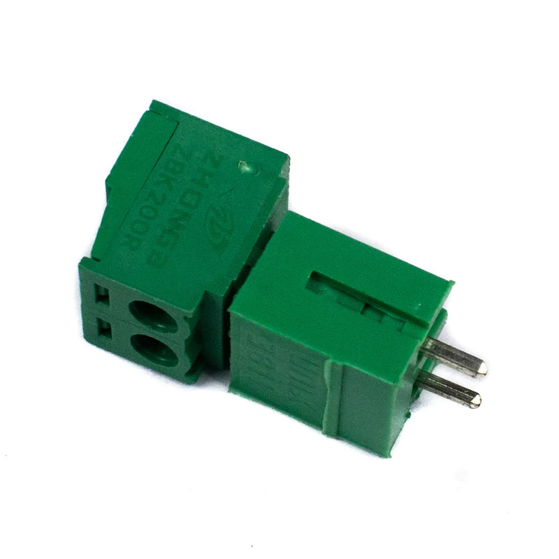 Electronic|Electronic component|2 Pin Plugin Terminal Right Angle 3.81mm Male-Female Pair|2 Pin PCB Terminal Block|PCB Terminal Block|Terminal Block|2 Pin 3.81mm Pitch|Terminal Block|300V 8A|2 Pin Plugin|Terminal Right Angle|Male-Female Pair|Arrow|Arrowtech|Arrowtechcart|Arrowtechcart.com