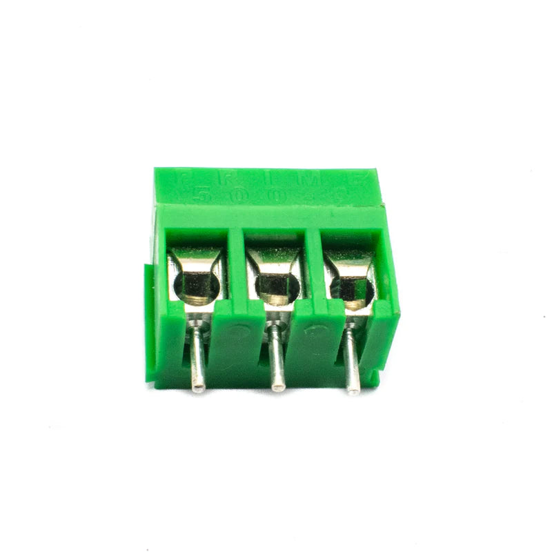 Electronic|Electronic component|3 Pin PCB Terminal Block 5mm Pitch|PCB Terminal Block|Terminal Block|Screw Terminal Block Connector|3 Pin PCB Terminal Block|Terminal Block Connector|320V 5A|3 Pin 5.08mm pitch|Arrow|Arrowtech|Arrowtechcart|Arrowtechcart.com