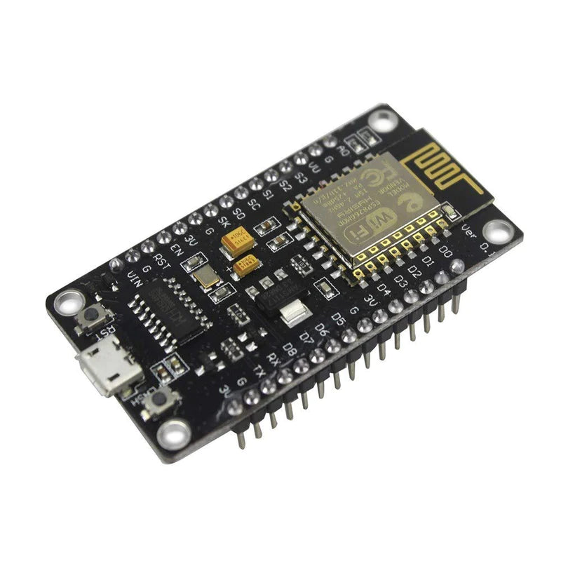 Electronic Componenets|Electronic|Componenets|Node MCU ESP8266|Node MCU|development board|ESP-12E module with an ESP8266 chip|ESP8266 chip|Wifi Module|CH340G USB|Serial Interface| Node|module|4MB of Flash memory|ArrowTech|ArrowTechCart|ArrowTechCart.com|Arrow|Arrow.com