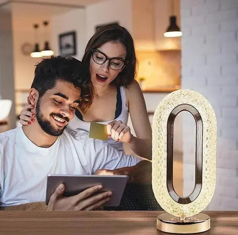 Electronic component|Arrow|Arrow.com|Arrowtech|Arrowtech.com|Arrowtechcart|Arrowtechcart.com|Oval Crystal Table Lamp|Crystal Table Lamps,USB Rechargeable Lamps|Dimmable crystal bedside lamp with touch control|Rechargeable LED lamp for home and office decor|Luxury LED Night Lamp|Modern Decorative Table Lamp|home decor items