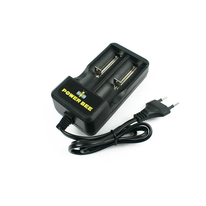 POWER BEE Double Cell Li-ion Battery Charger 18650