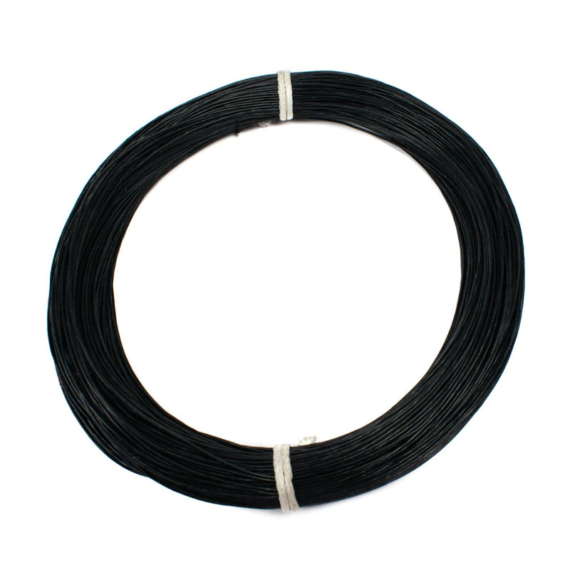 28 AWG Multi-Strand Teflon Wire 28/7/36 (Black) 100 Meter