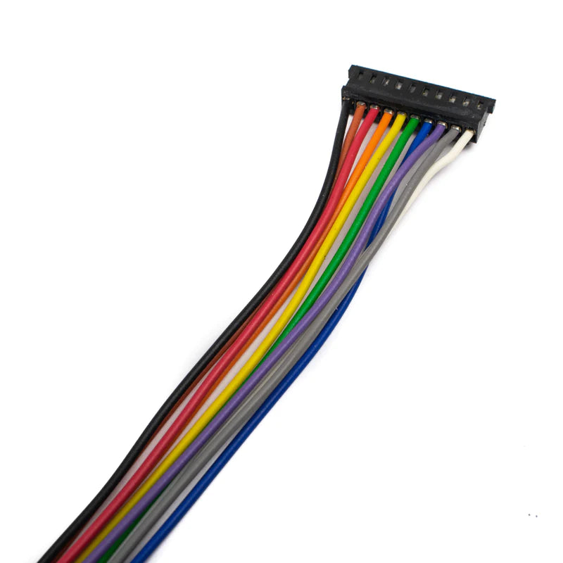 10 Pin TVS Cable Connector Female with Wire (Pack of 20)