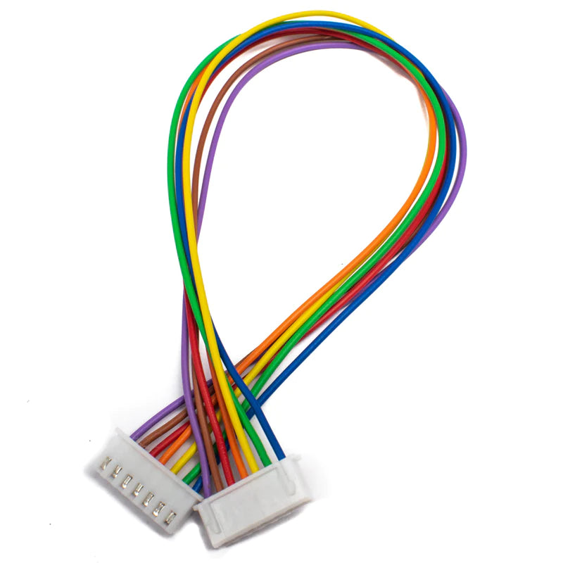 7 Pin JST Female to Female Connector - 2.54mm Pitch (Pack of 20)