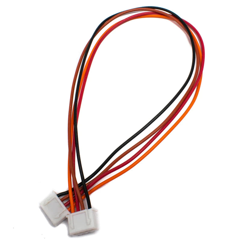 4 Pin JST Female to Female Connector - 2.54mm Pitch (Pack of 100)
