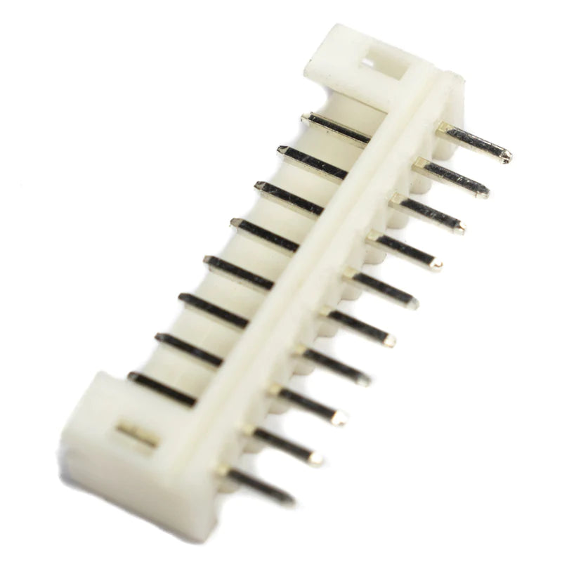 10 Pin JST Connector Male - 2.0mm Pitch (Pack of 100)