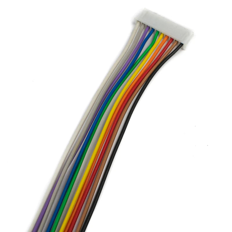 10 Pin JST Cable Connector Female - 2.54mm Pitch (Pack of 20)