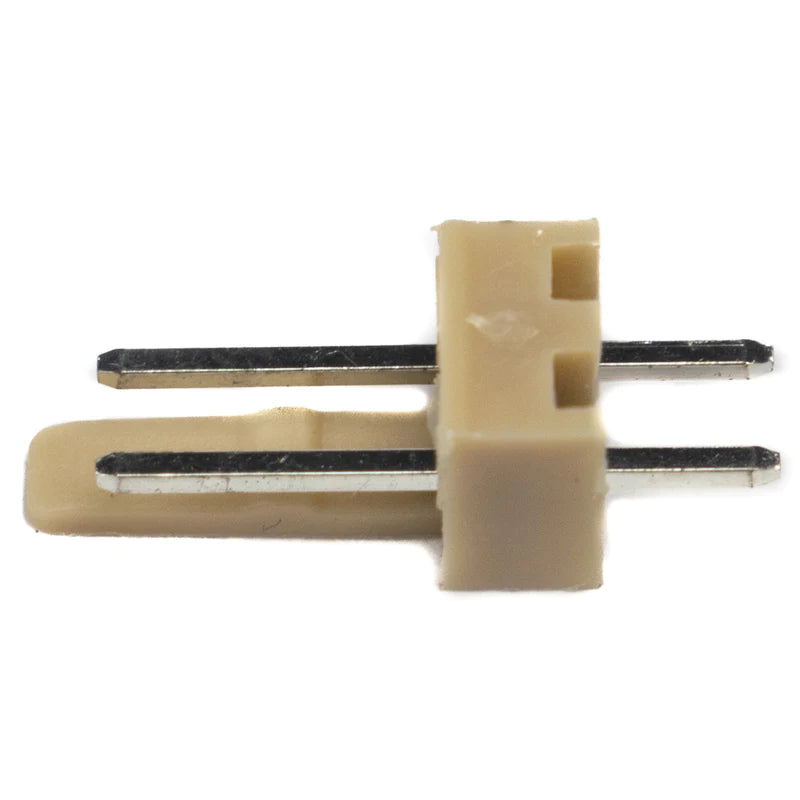 2 Pin Relimate Connector Male - 2.54 mm Pitch (Pack of 100)