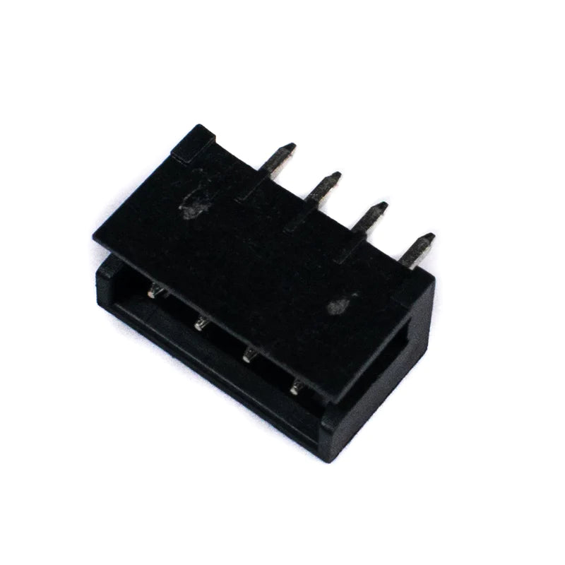 4 Pin TVS Connector Male - 2.54mm Pitch (Pack of 100)