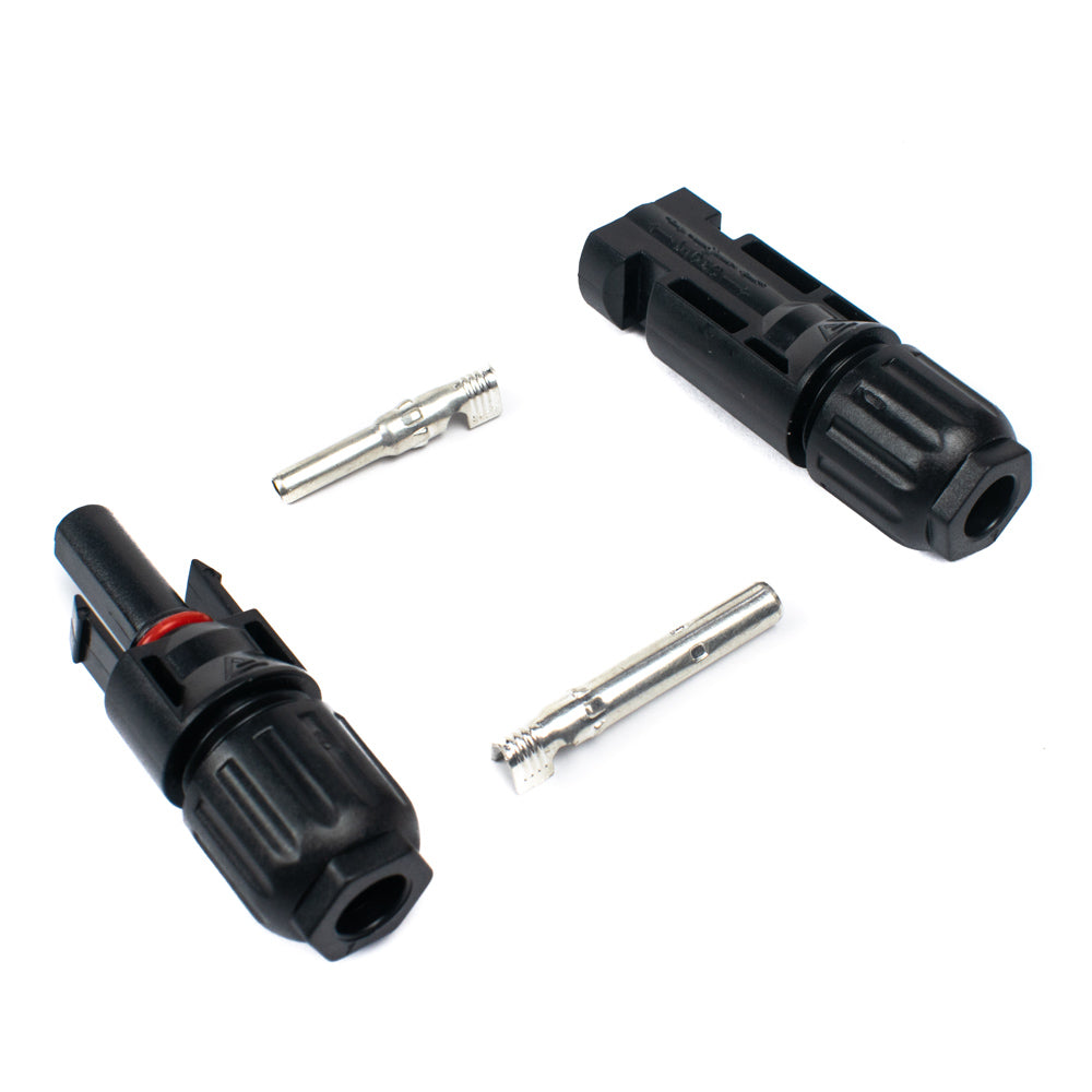 MC4 Male & Female Connector for Solar Panel (Pack of 10)