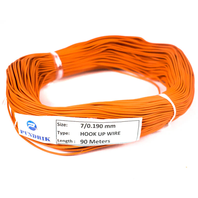 23 AWG Multi Strand Wire - 7/0.193mm 90 Meters (Multiple Colours)