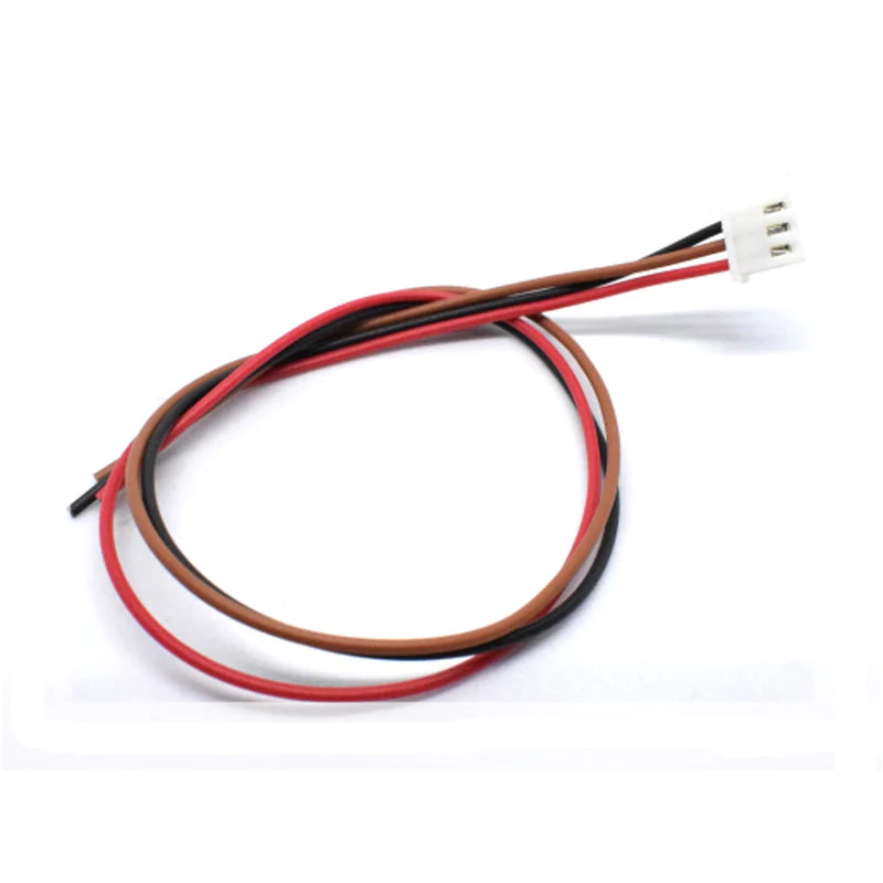 3 Pin JST Cable Connector Female - 2.54mm Pitch (Pack of 20)