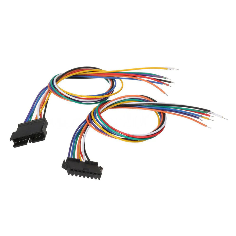 JST SM 10 Pin Plug Male and Female Connector Adapter with 250 mm Electrical Cable Wire for LED Light (Pack of 20)