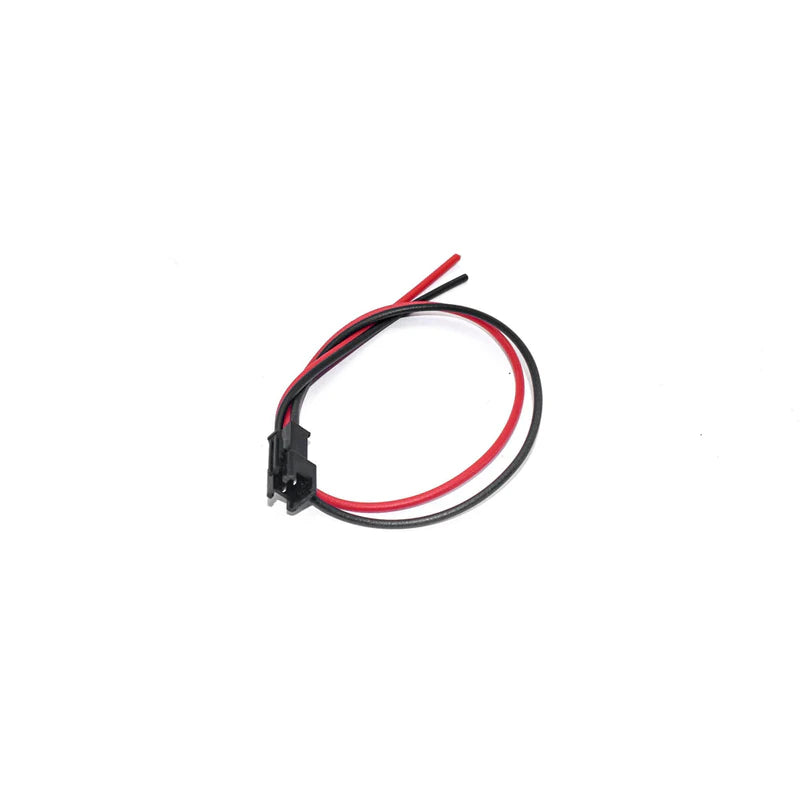 JST SM 2 Pin Plug Male and Female Connector Adapter with 11 Inch Electrical Cable Wire for LED Light (Pack of 20)