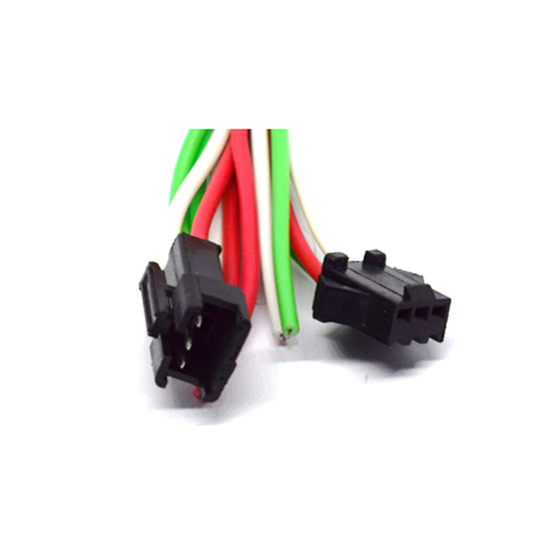 JST SM 3 Pin Plug Male and Female Connector Adapter with 150 mm Electrical Cable Wire for LED Light (Pack of 20)