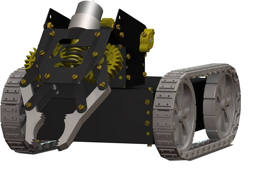 Robosoft Systems Mobile Robotic Arm DIY Kit - Kids Black