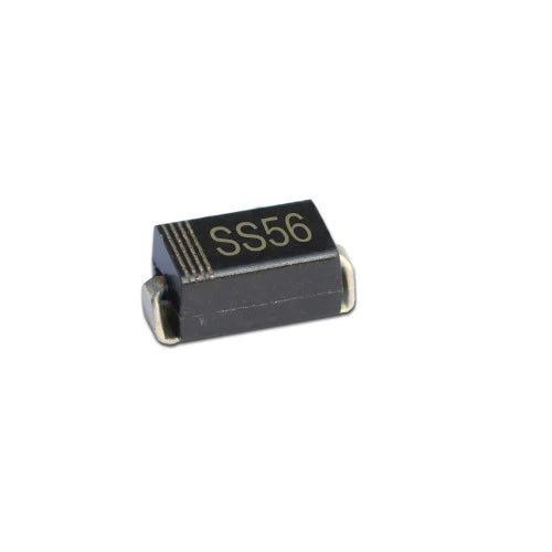 SS56 60V 5A Schottky Diode SMD DO-214AB (Pack of 2500)