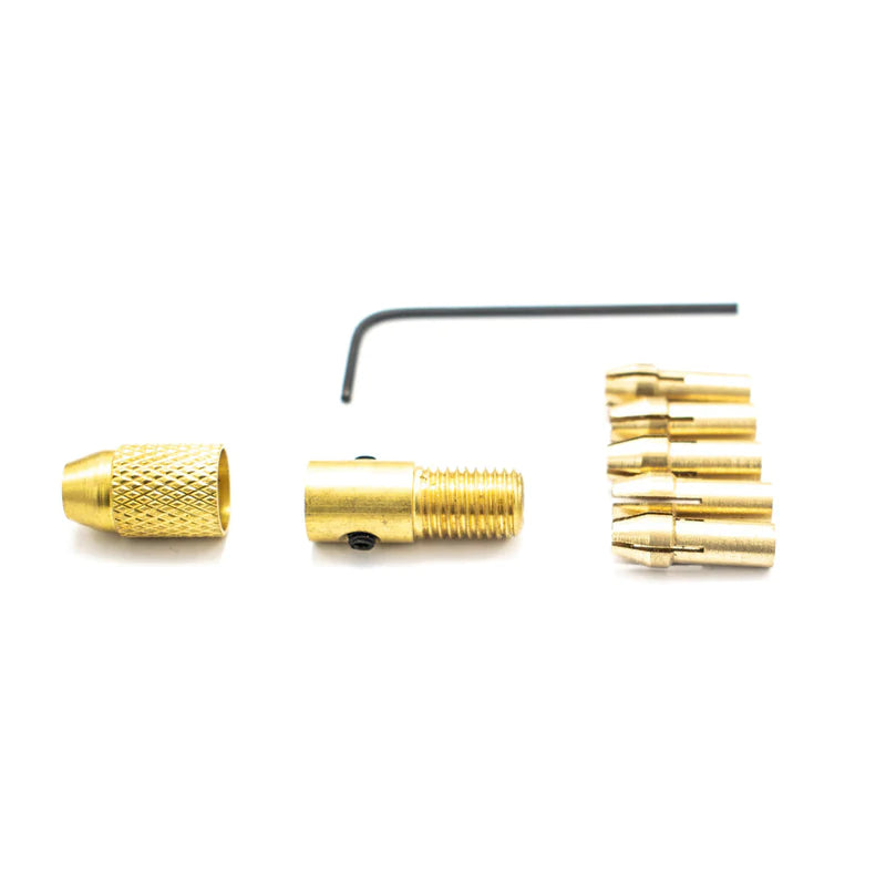 0.5-3mm Small Electric Drill Bit Collet Micro Twist Drill Chuck Set