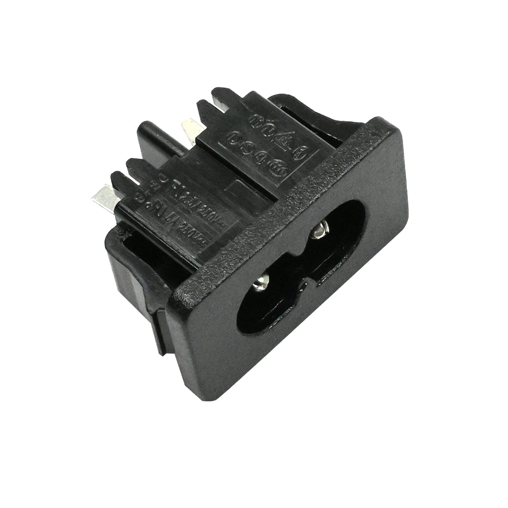 2-Pin Female Lock Fitting AC Socket