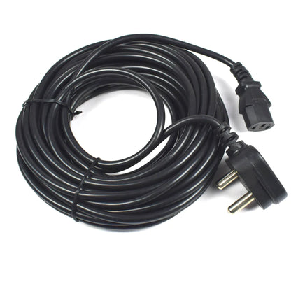 Falcon 14/38 3 Core 6A 250V C13 Power Cord For Computer (15.0 Meter)