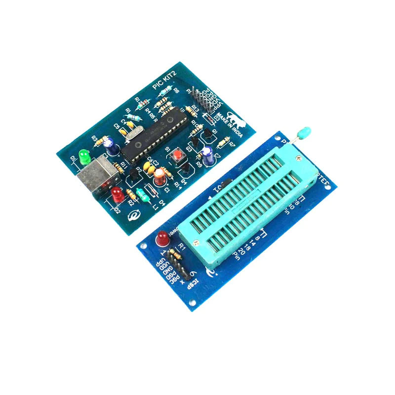 Pic Microcontroller Adapter PIC18f2550 PIC KIT2 with PIC ICSP Adapter (IC Programmer/Holder ...