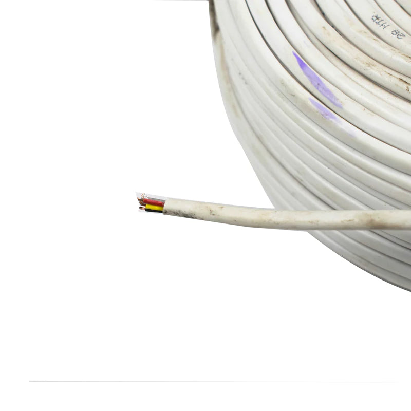 CCTV Wire Cable 3+1 ALL Copper + Only Brading Alloy (5 Meter)