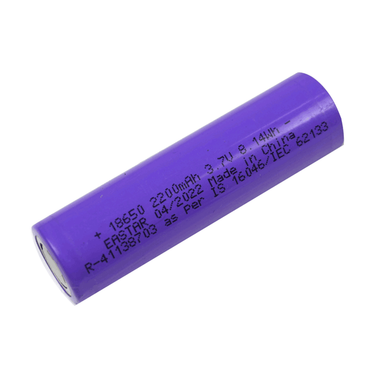 2200mAh ICR18650 3.7V Lithium-Ion Battery