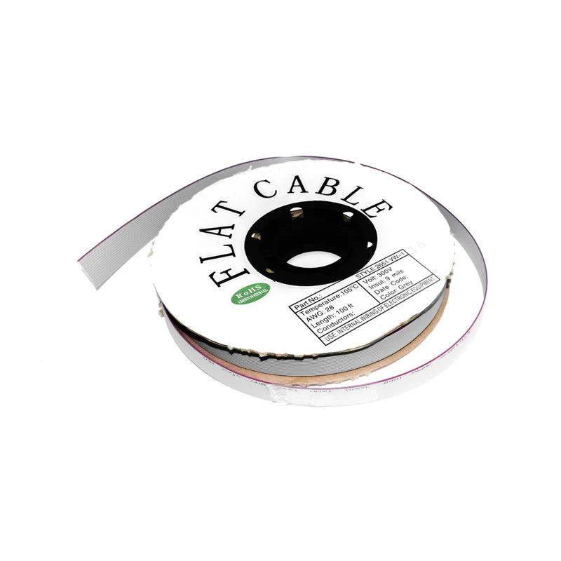 16 Wire Flat Ribbon Cable FRC €“ 28 AWG (1 meter) – ArrowTechCart