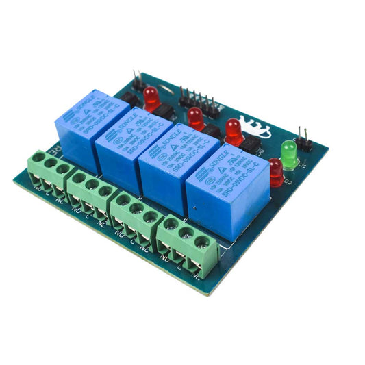 4-Channel 5V Relay Board Module with Optocoupler