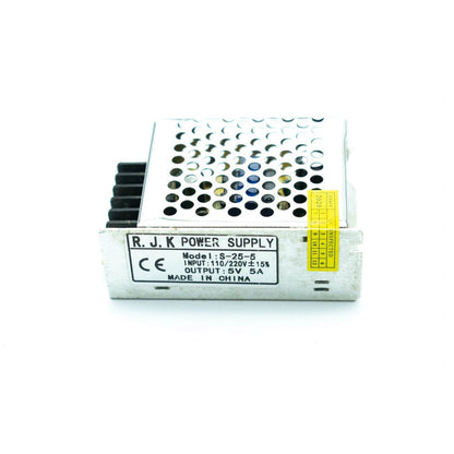 5V 5A SMPS 25W AC-DC Metal Power Supply