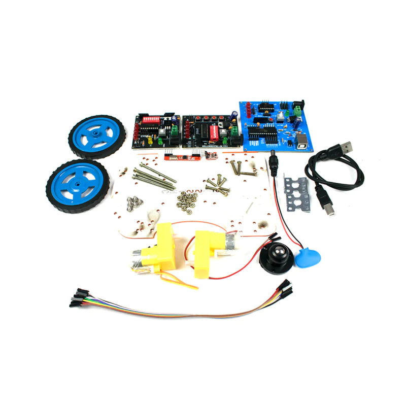 DIY Programmable RF Control Robotic Car Kit