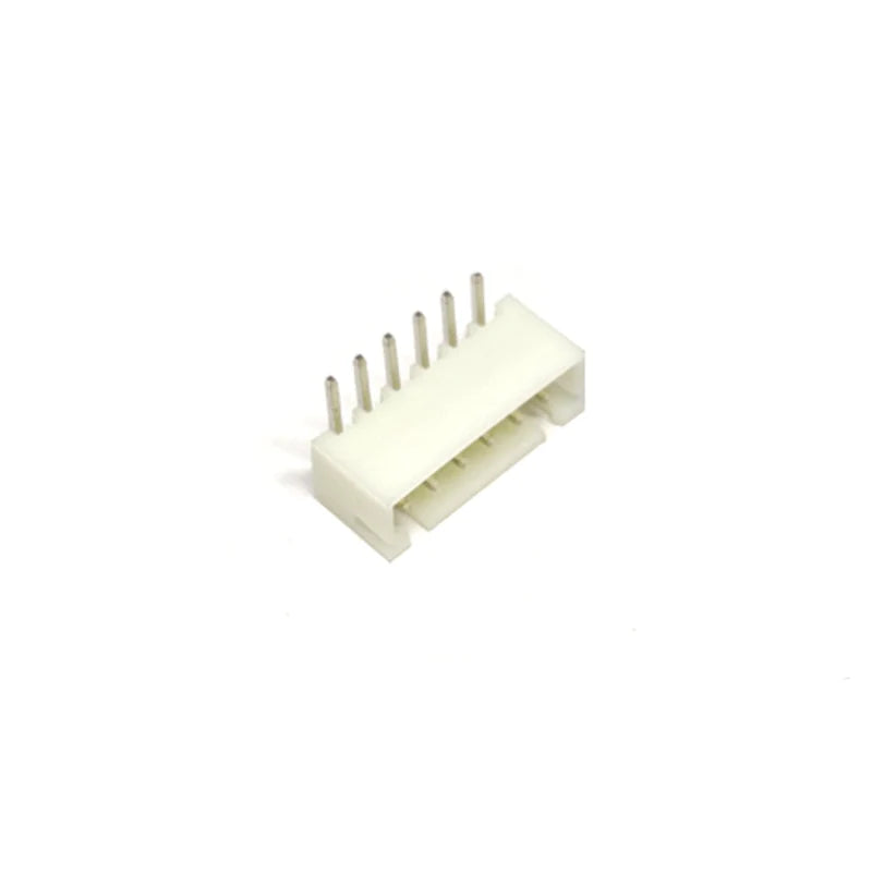 6 Pin JST Male Connector (90 degree) - 2.54mm Pitch