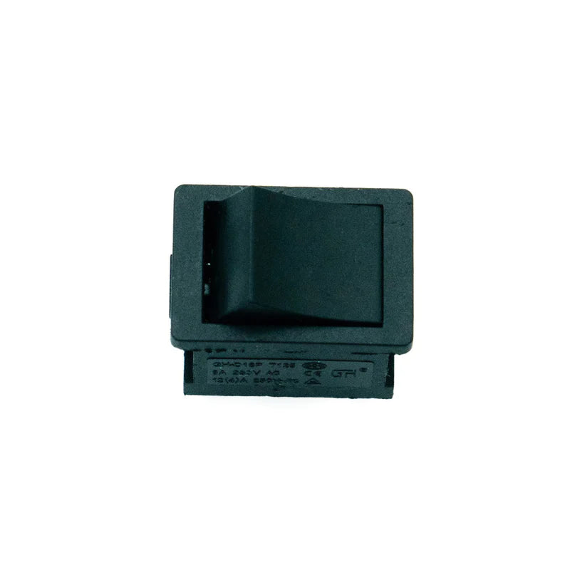 6A 250V SPDT ON-ON Rocker Switch Black (Pack of 20)