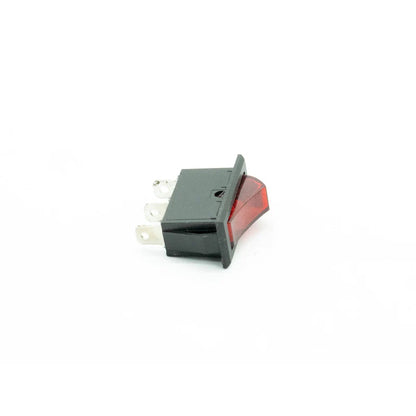 6A 250V SPST Rocker Switch with Light