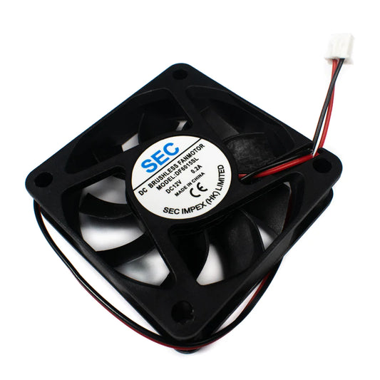 Electronic|Electronic component|12V 6015 High-Speed Brushless DC Cooling Fan|DC Cooling Fan|Cooling Fa|12V 6015 DC Cooling Fan|DF6015SL|4-pole Brushless DC Motor|12V 0.2A|3200rpm|Arrow|Arrowtech|Arrowtechcart|Arrowtechcart.com