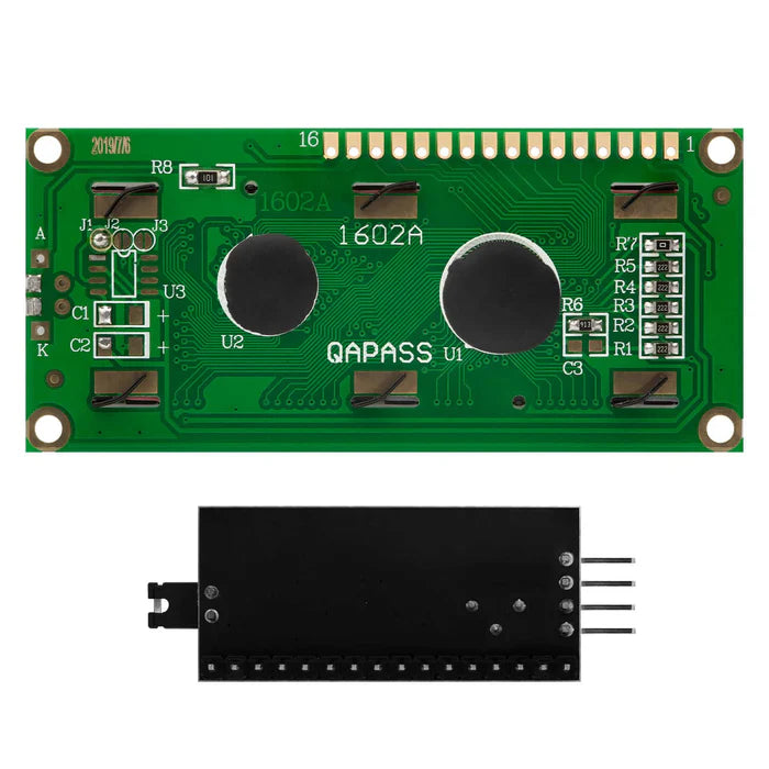 Electronic|Electronic component|Components|LCD Display 16x2|Display 16x2|1602 (16x2) LCD Display with I2C|Arduino IIC|Arduino I2C|LCD Display|LCD1602 LCD Display|LCD 1602|Module|Modules|Module|Arrow|Arrow.com|Arrowtech|ArrowTech.com|Arrowtechcart|Arrowtechcart.com