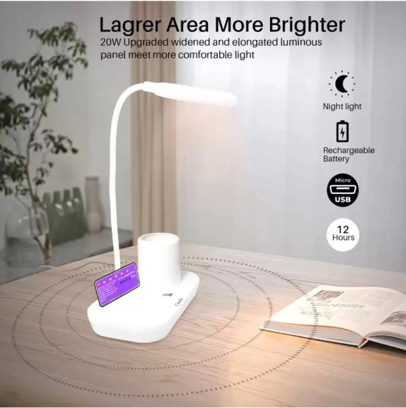 978 LED Table Lamp multi-functional pen holder 4-in-1 lamp touch dimmer controls |LED table lamp with pen holder study lamp Multi-functional desk lamp Touch control LED lamp 4-in-1 LED table lamp|Best study lamp with storage Dimmable LED desk lamp Rechargeable LED table lamp Night lamp with pen holder Modern touch control desk lamp LED lamp for study and office|Top 5 LED Desk Lamps for Students & Professionals|Electronic component|Arrow|Arrow.com|Arrowtech|Arrowtech.com|Arrowtechcart|Arrowtechcart.com
