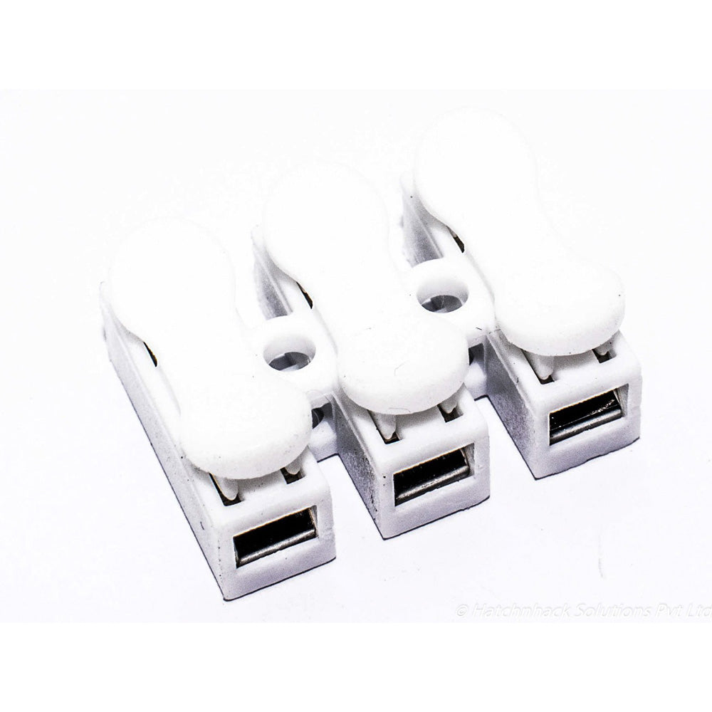 Buy CH3 Quick Connector Cable Clamp Terminal Block Spring Connector ...