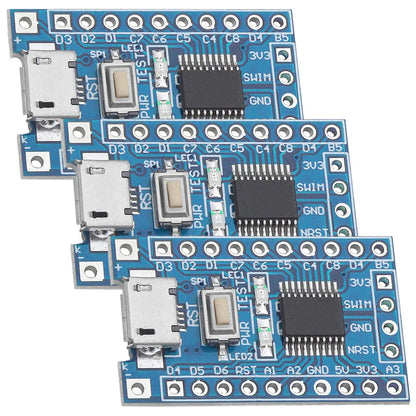 Core STM8S103F3P6 Development Board with Micro USB