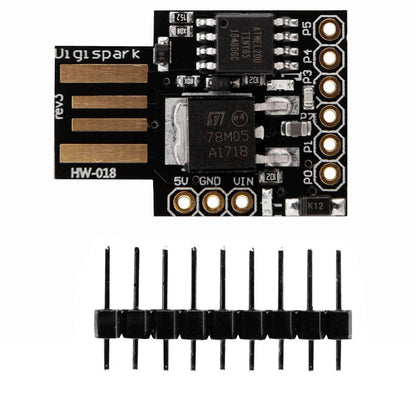 Digispark ATTINY85 USB development board – compact Arduino-compatible microcontroller for DIY and IoT projects