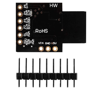 Electronic|Electronic component|Components|ATTINY85 USB|ATTINY85 USB development boards|ATTINY85 is a small development board|ATTINY85|embedded electronics|Digispark ATTINY85|Digispark|ATTINY85 ATMEL Microcontroller|ATMEL|ATMEL Microcontroller|Microcontroller|Arrow|Arrow.com|Arrowtech|ArrowTech.com|Arrowtechcart|Arrowtechcart.com