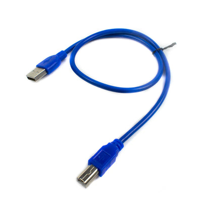 Arduino UNO Cable USB Type-A to Type-B Male (Blue)