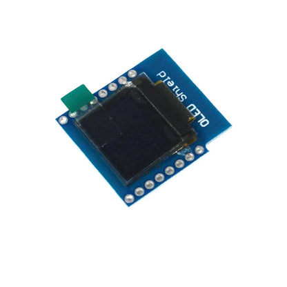 0.66 inch OLED Display Shield for D1 Mini – I2C small screen module for Arduino and ESP8266 projects